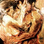 Liebespaar (1999, 70 x 100 cm)