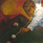 Billard (110 x 130 cm)