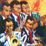 Jazz (2003, 110 x 130 cm)