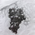 Studio (2018, 20 x 30 cm, Matite colorate su carta) 
